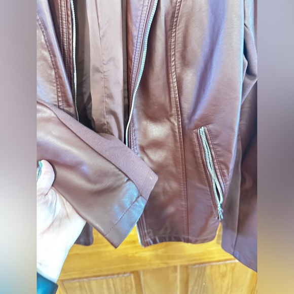 Express Minus the Leather Double Peplum Jacket - Picture 10 of 16